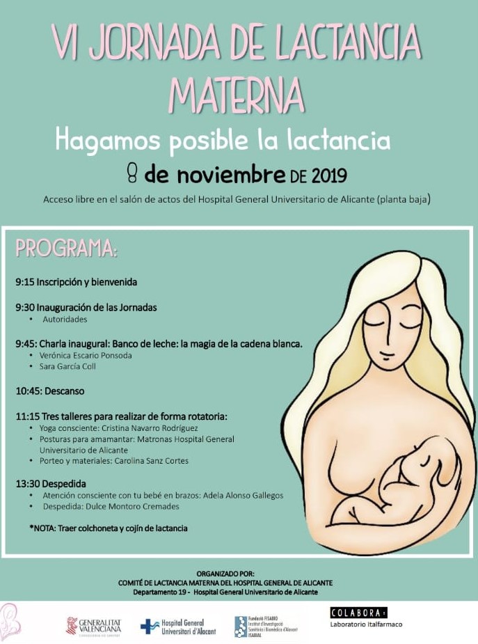 Jornadas Lactancia Materna Hospital General Alicante